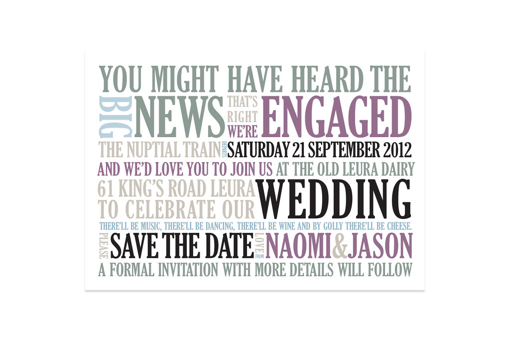 Engagement announcement